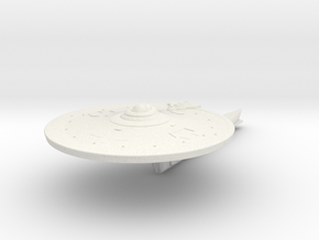 Federation Nelson Class Refit Destroyer in White Natural Versatile Plastic