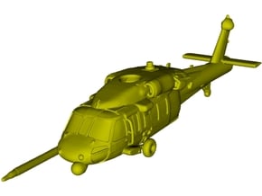 1/100 scale Sikorsky HH-60G Pave Hawk stick model in Blue Processed Versatile Plastic
