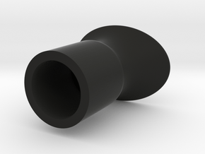  Blowgun mouthpiece Nerf compatible in Black Natural Versatile Plastic