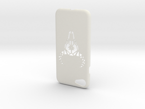 Iphone 7 Case, Geometric Bull in White Premium Versatile Plastic
