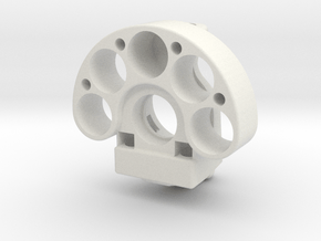 OLD Prototype-Knuckle-weight-holder-OD-40 in White Natural Versatile Plastic