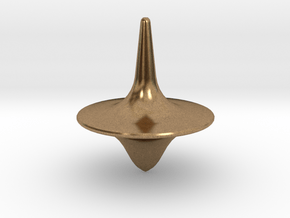 Inception Spinning top in Natural Brass