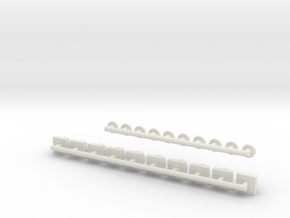 GE C39 8-Lights(HO/1:87 Scale) in White Natural Versatile Plastic
