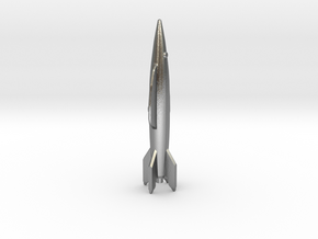 Atomic Rocket Polaris in Natural Silver: 1:1000
