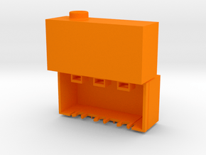 Aim TTi Bench PSU Terminal Cover in Orange Processed Versatile Plastic