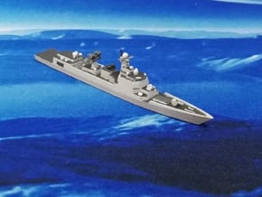 052D Destroyer, 1/1800, HD Ver. in Tan Fine Detail Plastic