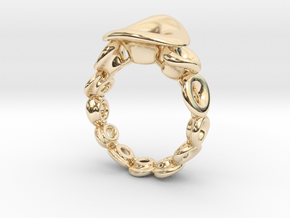 Avatar Ring in 14K Yellow Gold: 6 / 51.5