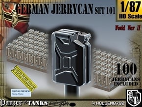 1/87 German Jerrycans Set101 in Smooth Fine Detail Plastic