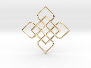Ck 0615 in 14k Gold Plated Brass
