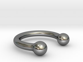 Balance Ring in Polished Silver: 7.5 / 55.5