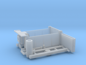 Rotary Dump Truck Kit 1-87 HO Scale in Tan Fine Detail Plastic