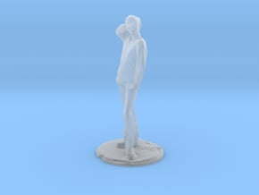 G scale standing woman 2 in Tan Fine Detail Plastic