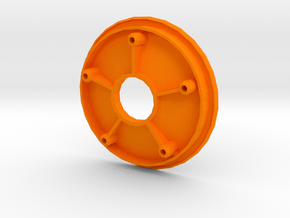 losi jrxt inside wheel half in Orange Processed Versatile Plastic