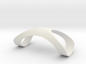 Finger Splint Ring Closed Top in White Premium Versatile Plastic