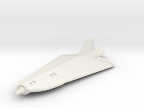 Lockheed D-21 1/285 6mm in White Natural Versatile Plastic