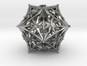 D20 Balanced - Radiant in Natural Silver