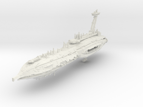 (Armada) Providence Destroyer "Invisible Hand" in White Premium Versatile Plastic