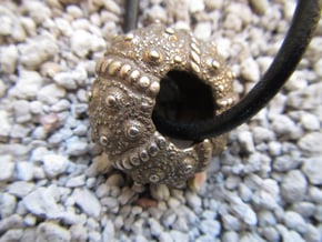 Sea Urchin 11 in Polished Bronzed Silver Steel