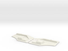 FRONT PANEL MB SK  in White Premium Versatile Plastic