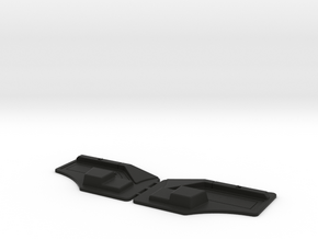 FRONT PANEL MB SK  in Black Premium Versatile Plastic