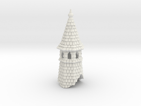 HOF062 - Spire in White Natural Versatile Plastic