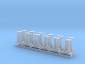N Scale CPR switchstand set  in Smoothest Fine Detail Plastic