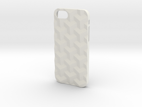 iPhone 7 & 8 case_Cube in White Natural Versatile Plastic