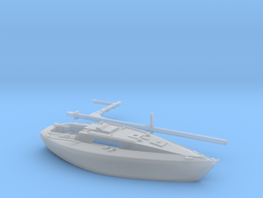 Nbat30 - Leisure sailboat in Smoothest Fine Detail Plastic