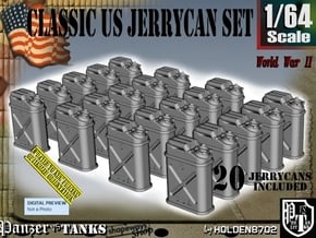 1/64 US Jerrycan x20 Set101 in Tan Fine Detail Plastic