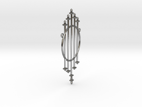 Iron wrought in Polished Silver (Interlocking Parts)