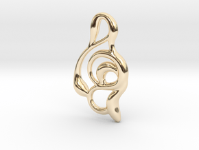 Balance in 14k Gold Plated Brass