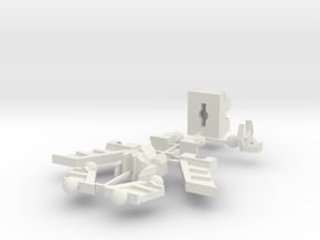 HeadRobot: Thing-O-Wings in White Natural Versatile Plastic