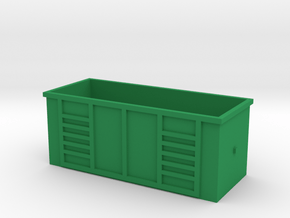 Dumpster  in Green Processed Versatile Plastic: 1:48 - O