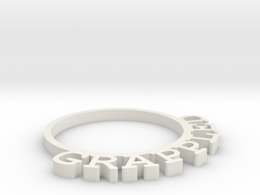 D&D Condition Ring, Grappled in White Natural Versatile Plastic