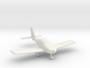 Texan Top Class Light Aircraft - N Scale in White Natural Versatile Plastic