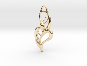 Leaf in 14K Yellow Gold