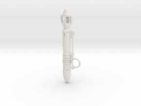River's Sonic Screwdriver without cover in White Natural Versatile Plastic
