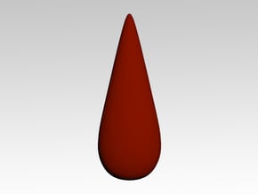 Blood Drop Shoulder Icons x50 in Tan Fine Detail Plastic