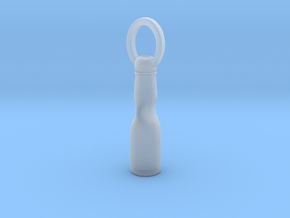 Mini Ramune: Japanese soda pop with loop in Smooth Fine Detail Plastic