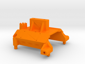 SMT10 Engine Block in Orange Processed Versatile Plastic