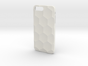 iPhone 7 & 8 Plus case_Hexagon in White Natural Versatile Plastic
