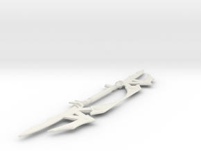 1:6 Sword of the Wanderer - Royal Arm FF15 in White Natural Versatile Plastic