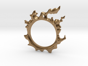 Final Fantasy XIV: Dalamud pendant in Natural Brass