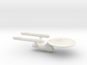 3125 Scale Federation Strike Carrier (CVS) WEM in White Natural Versatile Plastic