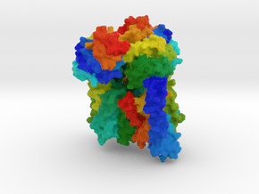 Bacterial Vitamin B12 Transporter in Full Color Sandstone
