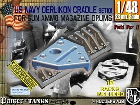 1/48 Oerlikon Magazine Cradle Set101 in Tan Fine Detail Plastic