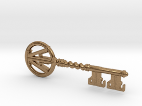 Ready Player One - Copper Key in Natural Brass