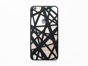 iPhone 6 plus / 6S plus Case_Intersection in Black Natural Versatile Plastic