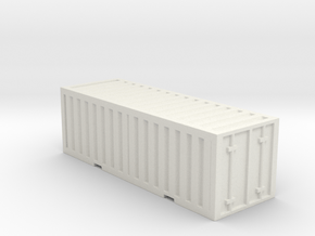 Shipping Container  in White Natural Versatile Plastic