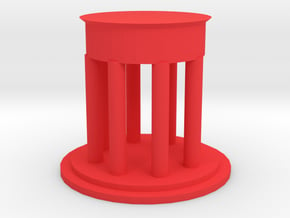 2" Custom Graduation Gift for SMU Dedman Law in Red Processed Versatile Plastic